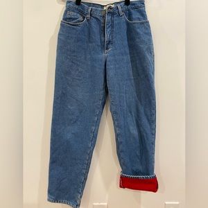 Vintage L.L.Bean fleece lined Jeans